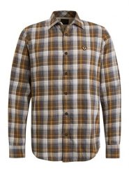 PME Legend Koszula w kolorze karmelowo-białym rozmiar: XL. Brązowe koszule męskie PME Legend, xl, bez wzorów, z bawełny, bez kołnierzyka, bez ramiączek. Za 104.14 zł.