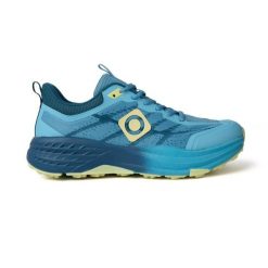 Uniseksowe, wielofunkcyjne buty techniczne DINUBA z 4-milimetrową przyczepnością. Niebieskie obuwie trekkingowe damskie IZAS. W wyprzedaży za 269.52 zł.