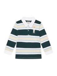 Guess Bluzka N6YP01 1K4106 Niebieski Regular Fit. Zielone t-shirty chłopięce Guess, z aplikacjami, z bawełny, bez ramiączek. Za 154.99 zł.