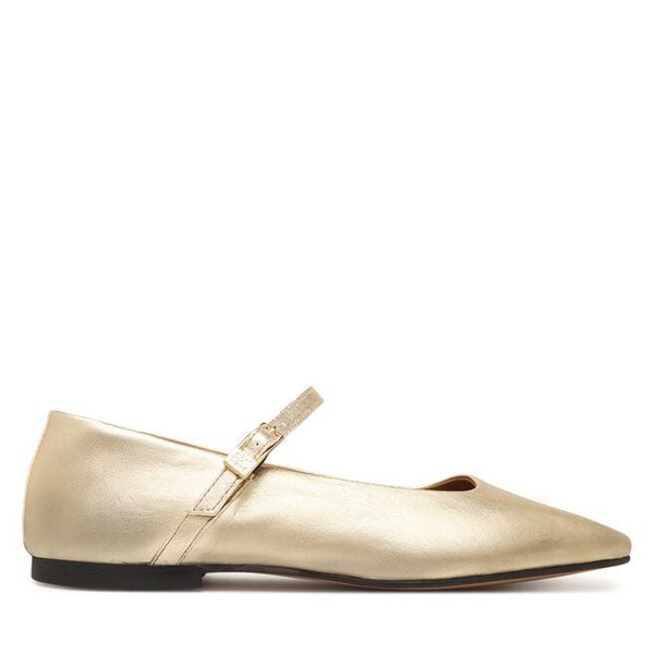 Baleriny Tommy Hilfiger. Żółte baleriny damskie Tommy Hilfiger, bez wzorów, bez obcasa. Za 569.99 zł.