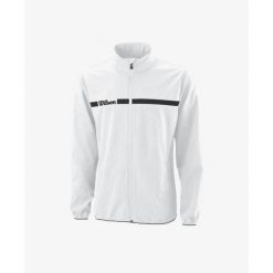 Bluza tenisowa męska Wilson Team II Woven Jacket. Białe bluzy bez kaptura męskie Wilson, m, z tkaniny. Za 259.00 zł.