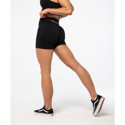 Szorty bezszwowe sportowe dla kobiet Carpatree Allure. Czarne spodenki sportowe damskie Carpatree, l, na fitness i siłownię. Za 129.99 zł.