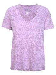 LIEBLINGSSTÜCK Koszulka "Malia" w kolorze fioletowym rozmiar: 3XL. Różowe bluzki damskie LIEBLINGSSTÜCK, xl, bez wzorów, z bawełny, bez kołnierzyka, bez ramiączek. Za 100.99 zł.