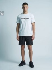 Szorty sportowe Active - szary. Szare szorty męskie Sinsay, bez wzorów, sportowe. Za 39.99 zł.