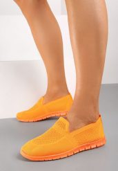 Pomarańczowe Tenisówki Dubost. Brązowe trampki i tenisówki damskie Born2be, bez wzorów. Za 39.99 zł.