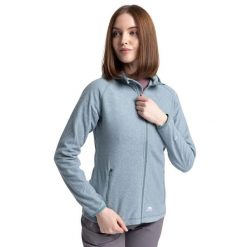 Bluza Polarowa Damska Jennings. Niebieskie bluzy z kapturem damskie Trespass, na zimę, l, z materiału. Za 236.99 zł.