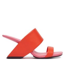 Klapki United Nude. Czerwone klapki damskie United Nude, bez wzorów, bez obcasa. Za 1,399.00 zł.