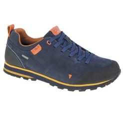 Niskie buty trekkingowe CMP Elettra WP. Niebieskie buty trekkingowe męskie CMP, z gumy, bez zapięcia. Za 499.99 zł.