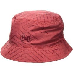 Kapelusz trekkingowy damski Buff Travel Bucket UPF 50+. Czerwone kapelusze damskie Buff, bez wzorów. W wyprzedaży za 97.93 zł.