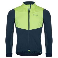 Koszulka kolarska z długim rękawem Kilpi Moveto. Niebieskie t-shirty sportowe męskie Kilpi, na zimę, xl, z nylonu, bez ramiączek, rowerowe. Za 318.77 zł.