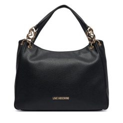 Torebka LOVE MOSCHINO. Czarne torebki klasyczne damskie Love Moschino, bez wzorów, bez dodatków. Za 1,009.00 zł.