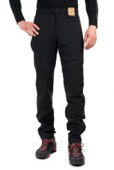 Spodnie softshell męskie Torque Long. Czarne spodnie materiałowe męskie RAB, bez wzorów, z materiału. Za 589.99 zł.