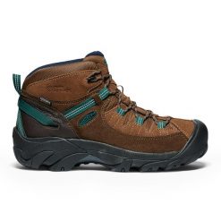 Buty trekkingowe męskie KEEN Targhee II Mid Wp. Brązowe buty trekkingowe męskie Keen, bez zapięcia, trekkingowe. Za 449.99 zł.