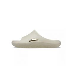 Klapki męskie Crocs Mellow Recovery Slide. Brązowe klapki i japonki męskie Crocs, z materiału. W wyprzedaży za 214.65 zł.