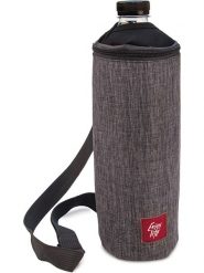 IRIS Barcelona Torba termiczna w kolorze szarobrązowym na butelkę - wys. 28 cm rozmiar: onesize. Brązowe torebki klasyczne damskie IRIS Barcelona, bez wzorów, z materiału, bez dodatków. Za 43.99 zł.