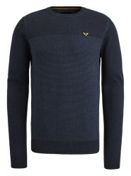 PME Legend Sweter w kolorze granatowym rozmiar: 3XL. Niebieskie swetry męskie PME Legend, xl, bez wzorów, z bawełny, bez kołnierzyka. Za 184.02 zł.