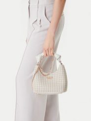 Guess Torebka Mirema HWWG96 31010 Biały. Białe torebki klasyczne damskie Guess, z aplikacjami, ze skóry, bez dodatków. Za 369.99 zł.