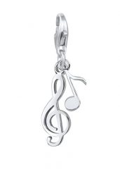 Elli Damski wisiorek klucz wiolinowy ze srebra próby 925 Sterling Silver Naszyjniki 1 ct. Szare naszyjniki damskie Elli, srebrne. Za 178.99 zł.