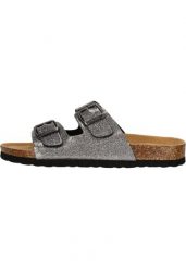 Sandały damskie Cruz Winsy Cork. Fioletowe sandały damskie CRUZ, bez wzorów, z materiału, bez obcasa. Za 154.00 zł.