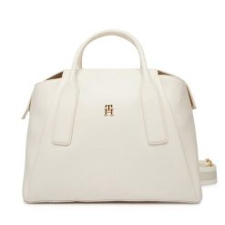 Torebka Tommy Hilfiger. Białe torebki klasyczne damskie Tommy Hilfiger, bez wzorów, bez dodatków. Za 649.99 zł.