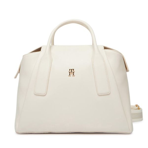 Torebka Tommy Hilfiger. Białe torebki klasyczne damskie Tommy Hilfiger, bez wzorów, bez dodatków. Za 649.99 zł.