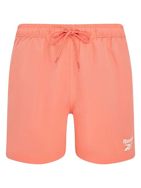 Reebok Szorty kąpielowe "Yale" w kolorze koralowym rozmiar: M. Czerwone szorty sportowe męskie Reebok, m, z materiału, outdoorowe. Za 65.54 zł.