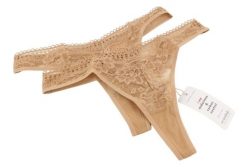 Scandale Le String Sensual Nude T17 — stringi damskie 2-pack XL. Brązowe stringi damskie Erima, xl, bez wzorów, z bawełny. Za 242.99 zł.