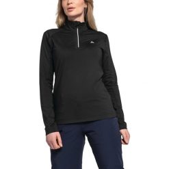 Bluza polarowa Longsleeve Fiss. Czarne bluzy bez kaptura damskie Schöffel, l, z polaru. Za 169.99 zł.