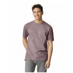 Koszulka Softstyle Dla Dorosłych Unisex. Fioletowe bluzki damskie Gildan, xl, bez wzorów, sportowe, bez kołnierzyka, bez ramiączek. Za 28.99 zł.