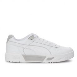 Buty do chodzenia męskie Puma 39655302. Białe buty sportowe na co dzień męskie Puma, z materiału, bez zapięcia, trekkingowe. Za 336.00 zł.