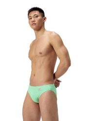 Speedo Kąpielówki "End+ ML" w kolorze zielonym rozmiar: 2. Zielone kąpielówki męskie Speedo, bez wzorów, z materiału. Za 111.59 zł.