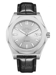 ALAIN ASTER Zegarek kwarcowy w kolorze srebrno-czarnym rozmiar: onesize. Czarne, analogowe zegarki męskie ALAIN ASTER, ze stali. Za 904.99 zł.