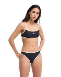 Dół bikini damski THE RETRO ESSENTIALS. Szare bikini damskie Roxy, bez wzorów. Za 149.99 zł.