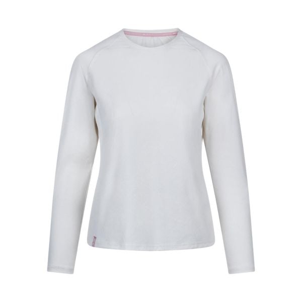 Top Damski Z Długim Rękawem Anneliese. Białe topy damskie Trespass, bez wzorów, bez kołnierzyka. Za 159.99 zł.