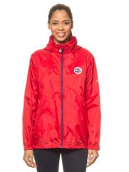 Vent du Cap Kurtka przeciwdeszczowa w kolorze czerwonym rozmiar: L. Czerwone kurtki przeciwdeszczowe damskie Vent du Cap, l, bez kaptura. Za 113.99 zł.