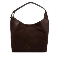 Torebka Furla. Brązowe torebki klasyczne damskie Furla, bez wzorów, bez dodatków. Za 1,839.00 zł.