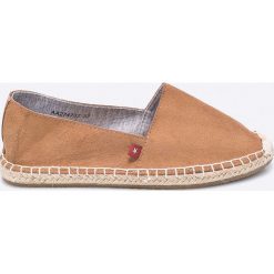 Big Star - Espadryle. Brązowe espadryle damskie Big Star, bez wzorów, z materiału, bez obcasa. W wyprzedaży za 69.90 zł.