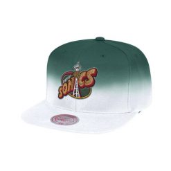 Czapka typu snapback Mitchell & Ness Color Fade Seattle Supersonics. Białe czapki męskie Mitchell & Ness, bez wzorów. Za 213.50 zł.
