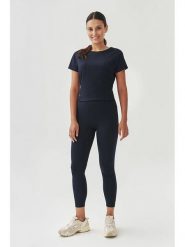 TATUUM Legginsy w kolorze granatowym rozmiar: L. Niebieskie legginsy damskie Tatuum, l, bez wzorów. Za 71.95 zł.