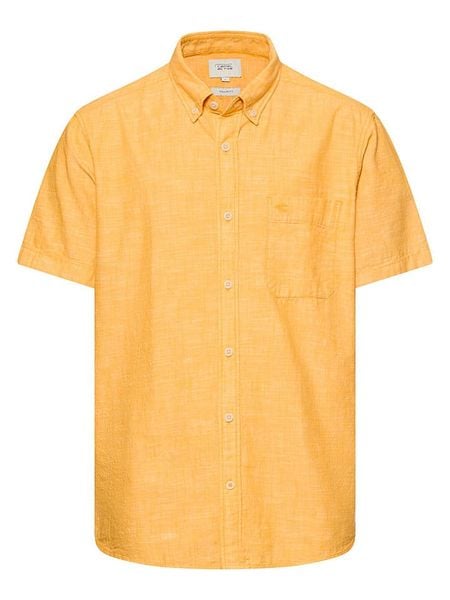 Camel Active Koszula - Regular fit - w kolorze żółtym rozmiar: 3XL. Żółte koszule męskie Camel Active, xl, bez wzorów, z bawełny, bez kołnierzyka, bez ramiączek. Za 114.17 zł.