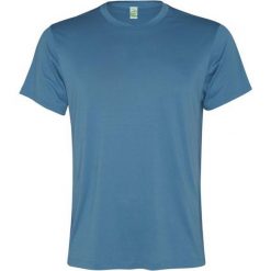 Męska Koszulka Sportowa Z Krótkim Rękawem Slam. Niebieskie t-shirty sportowe męskie ROLY, m, bez ramiączek, trekkingowe. Za 40.99 zł.