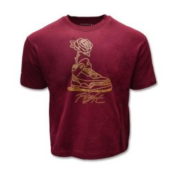Koszulka sportowa damska Air Jordan Flight GFX T-shirt Wmns. Czerwone bluzki sportowe damskie Jordan, m, bez wzorów, bez ramiączek. Za 111.00 zł.
