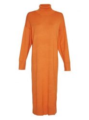 MOSS COPENHAGEN Sukienka "Odanna Rachelle" w kolorze pomarańczowym rozmiar: M/L. Pomarańczowe sukienki damskie MOSS COPENHAGEN, na co dzień, l, bez wzorów, z wiskozy, bez kołnierzyka, bez ramiączek, maxi, proste. Za 187.07 zł.