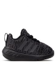 Adidas Sneakersy Swift Run 22 El I GW8167 Czarny. Czarne buty sportowe chłopięce Adidas, z materiału, bez zapięcia. Za 159.99 zł.