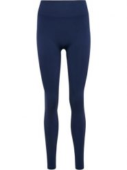 Damskie legginsy Hummel Hiit. Niebieskie bielizna termoaktywna damska HUMMEL, m, bez wzorów, z materiału. Za 189.60 zł.