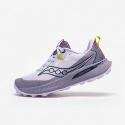 Buty do biegania w terenie damskie Saucony Peregrine 15. Fioletowe obuwie do biegania damskie Saucony. Za 549.99 zł.