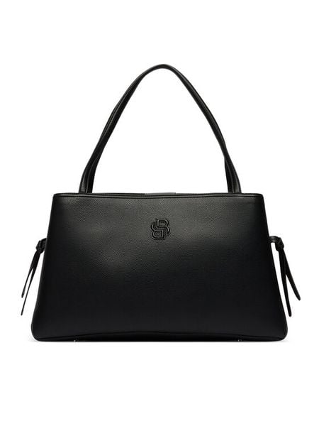 BOSS Torebka Anett NewShape 50567597 Czarny. Czarne torebki klasyczne damskie Boss, bez wzorów, ze skóry, bez dodatków. Za 865.99 zł.