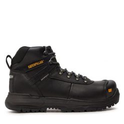 Trapery CAT Footwear. Czarne buty zimowe męskie CAT Footwear, bez zapięcia. Za 799.99 zł.