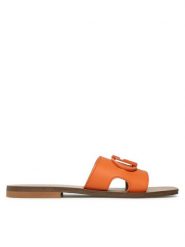 Liu Jo Klapki Saba 06 SA3151 P0102 Pomarańczowy. Brązowe klapki damskie Liu Jo, bez wzorów, ze skóry, bez obcasa. Za 689.99 zł.