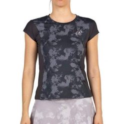 T-shirt Bullpadel Eduje Woman. Czarne t-shirty damskie bullpadel, l, bez wzorów, z materiału, bez kołnierzyka. Za 170.25 zł.